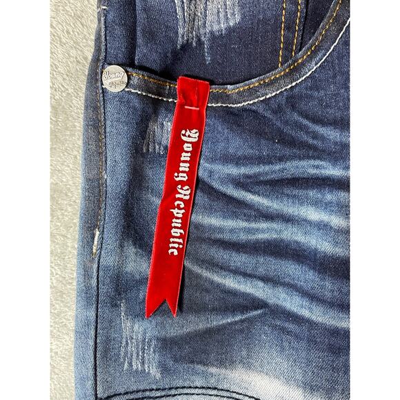 Young Republic Jeans Size 34x33 Moto Style Urban Streetwear Skater NWT - Picture 3 of 8